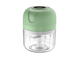 Picador De Alho Com Colher Para Picar Alho, Gengibre, Ervas, Pimenta, Carne Moída, Cebola, Pequeno Picador Usb De 250 Ml