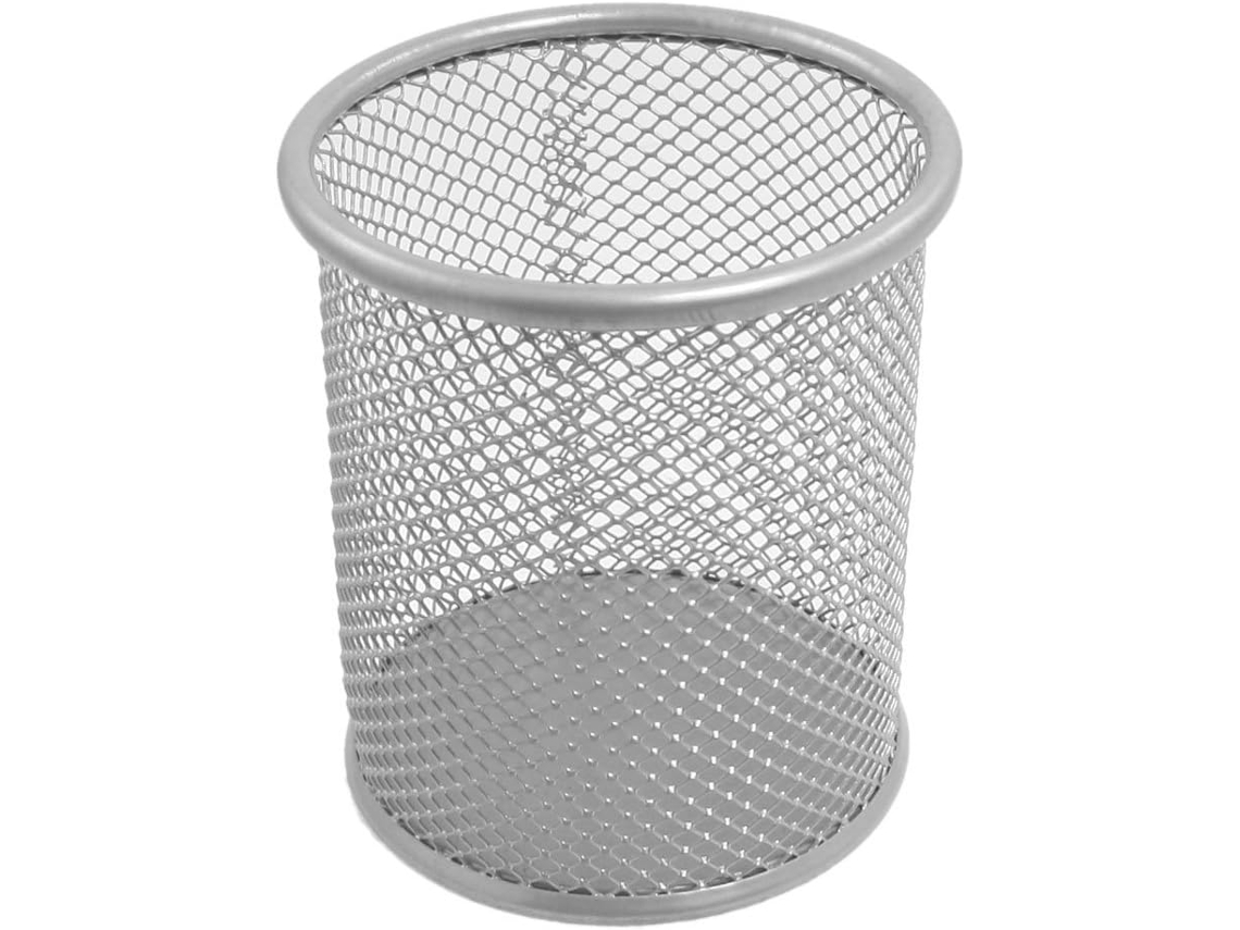 Organizador Cilíndrico De Malha Metálica Ruilogod, 9, 9cm 3, 9 Polegadas