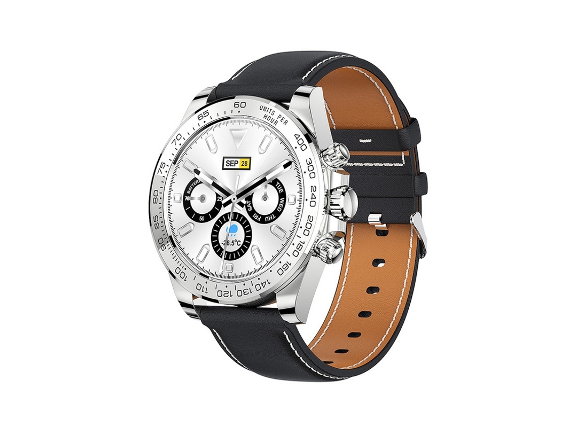 Smartwatches Tela Ips de 1 3 Polegadas 30 Dias em Espera Prata YEMAESRE