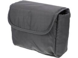 Estojo Protetor Para Câmera Dslr, Nylon Acolchoado Preto, Portátil E Durável, Com Compartimento Interno