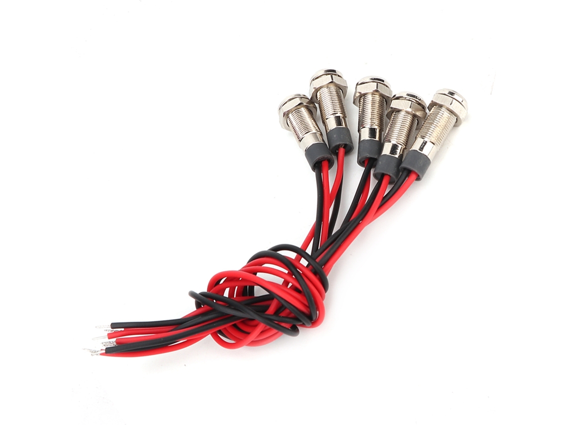 Luz de Aviso Metálica À Prova D'água Led Ip66 12 24v