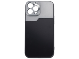 Cubierta Para Iphone 12 Pro Max, Funda Posterior Protectora Antideslizante Para Lente 17mm, Case Resistente A Rasguños