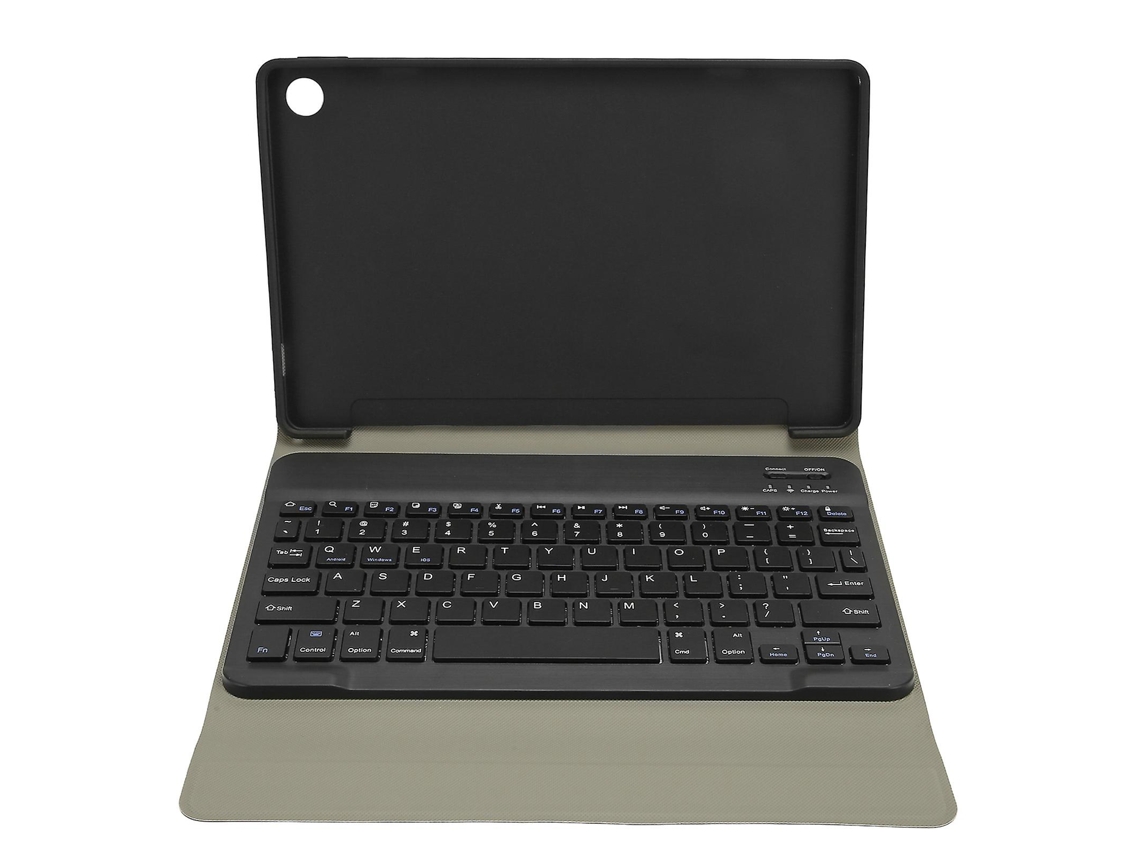 Teclado Sem Fio À Prova Dágua Com Design Ergonômico E Capa De Pu Para T40 Plus. Everley891
