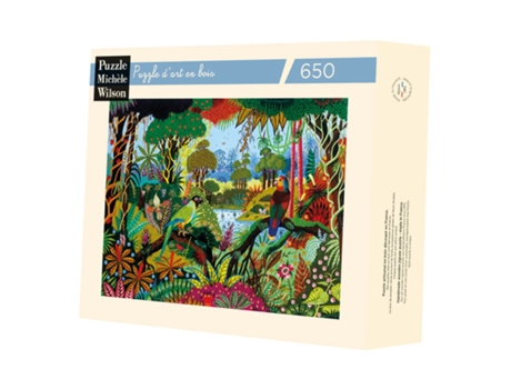 Puzzle PUZZLE MICHELE WILSON Madeira - Castanho - 42 x 31 cm)