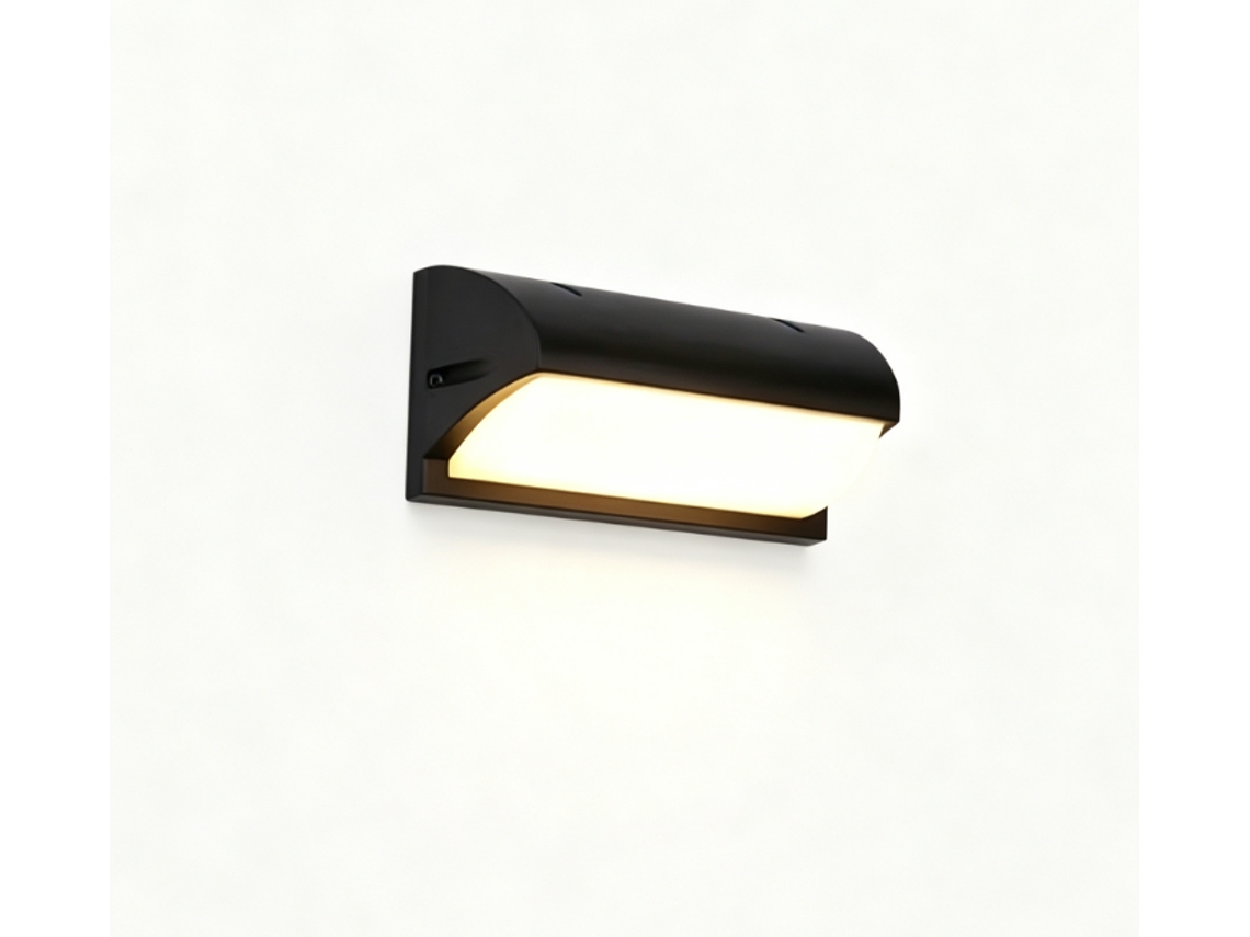 Candeeiro De Parede Led Moderno E À Prova De Água – Ideal Para Vilas, Pátios, Hotéis, Varandas, Corredores E Ambientes Interiores
