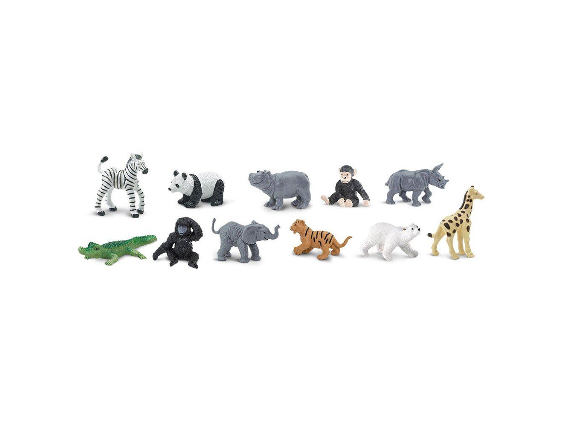 SAFARI Zoo Babies Toob