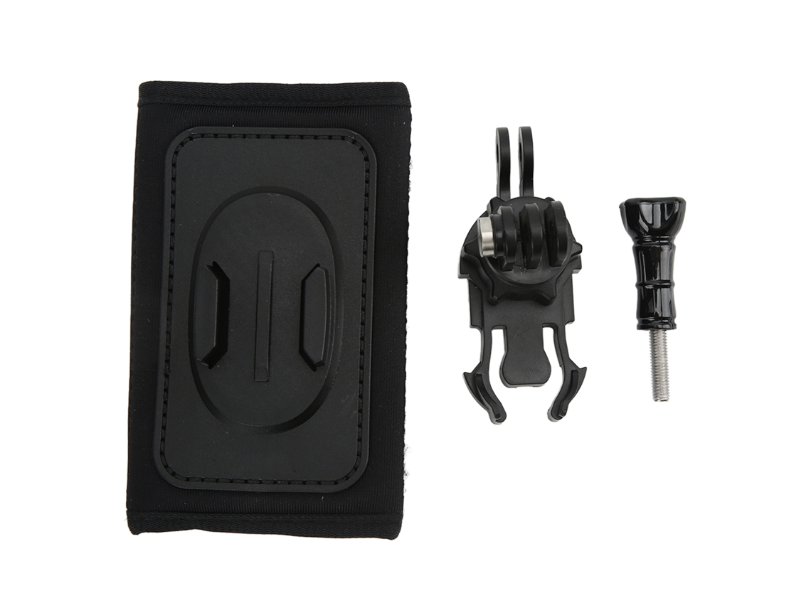 Suporte de alça de ombro para mochila Telesin com base esférica giratória de 360° para Hero 10, 9 e outras câmeras de ação LAXISCREED