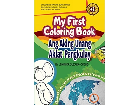 Livro My First Coloring BookAng Aking Unang Pangkulay na Aklat de Jennifer SuzaraCheng (Inglês)