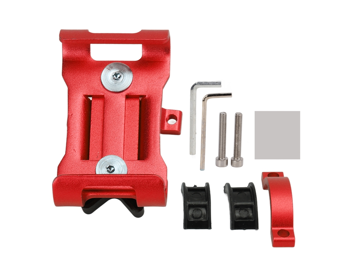 Suporte Para Celular De Bicicleta Em Liga De Alumínio Para Manubrio Ajustável 3.5-6.5 Polegadas Acessório De Ciclismo