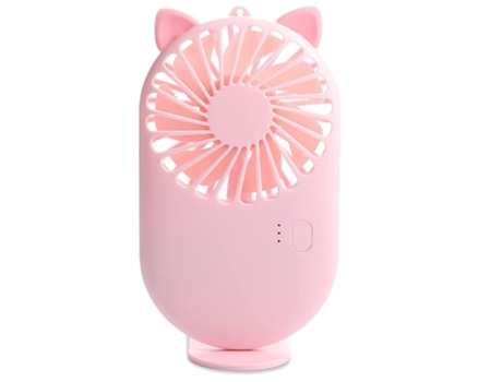 Ventoinha Portátil Yizhood Fans427 Rosa Mdug