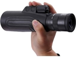 Telescópio Monocular 8 20x50 Hd Ip68 Visão Noturna Baixa Brilho Adaptador Smartphone Preto Bestvite