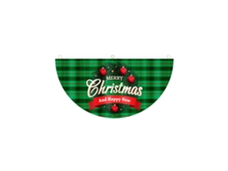 Bandeira de Natal Fan Flag 20x18cm LAXISCREED