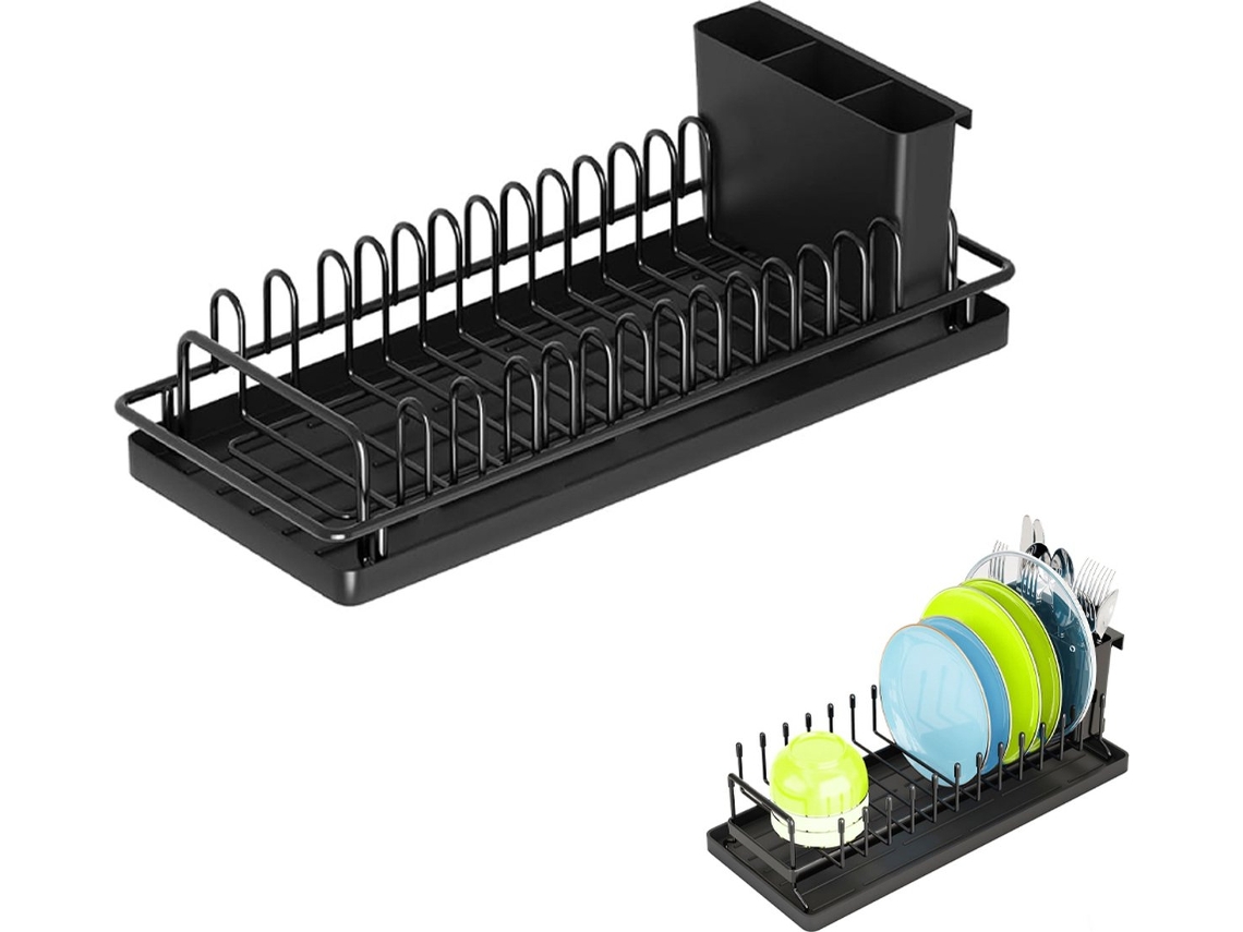 Louças Escorredor - Secador Pratos Cozinha Organizador Elegante e Prático para Todas as Cozinhas... -aquaforge