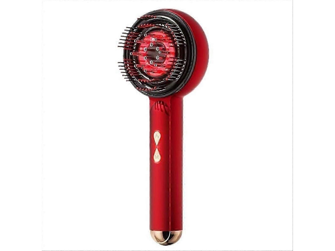 Pente De Massagem Elétrica Para Cabeça Com Microcorrente, Adequado Para Uso Com Líquido Condutor - Elysve