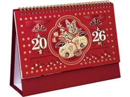 Calendário de Mesa 2026 Agenda Mensal do para Amigos, Dormitório, CHABERLU