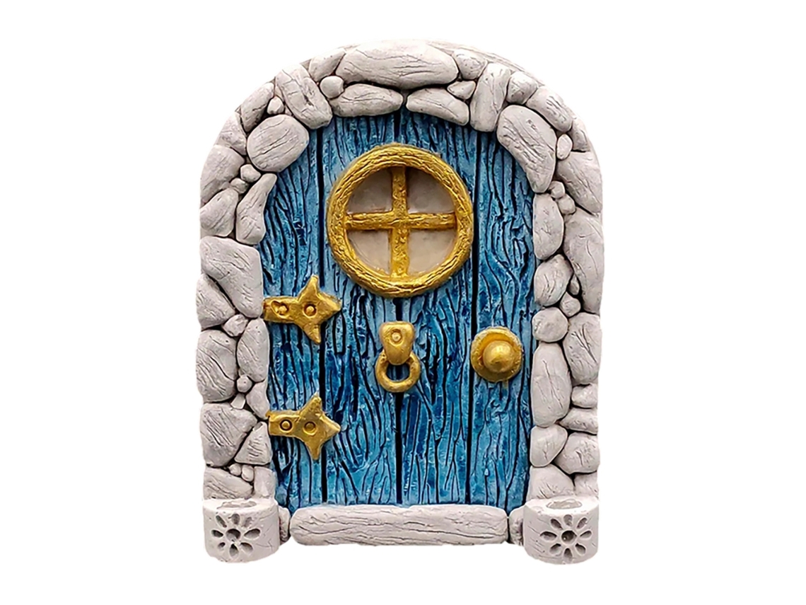 Porta De Fada Para Árvores Decor Mini Jardim Mágico Exterior
