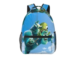 Mochila De Estudante Monsters, Inc. G47 Alça De Ombro Durável, Leve, À Prova Dágua E Respirável Olysi Shop