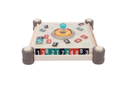 Mali conjunto de Jogo de Cubo Rummy com Diversos Modos Portátil para Viagem e Casa
