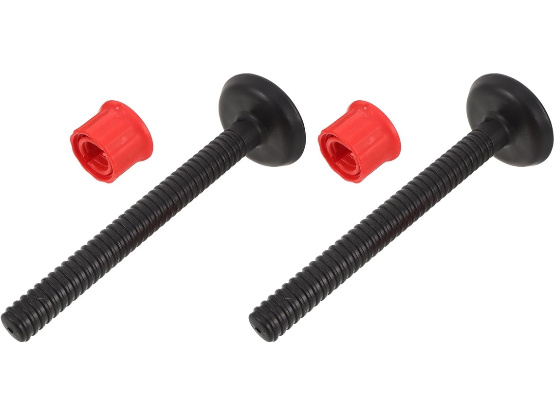 Lioobo Conjunto De 2 Alças Para Kettlebell Com Base Plástico E Barra