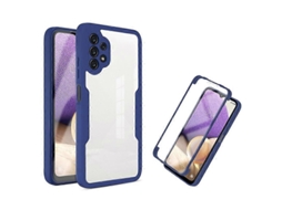 Capa De Acrílico Tpu Com Cobertura Total De 360 Graus À Prova De Choque Para Samsung Galaxy A32 5g
