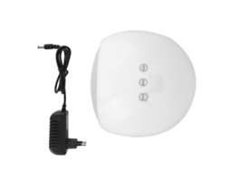 Lâmpada De Unhas Uv Led 75w Com Sensor Inteligente Secagem Rápida Para Esmaltes Em Gel Branco