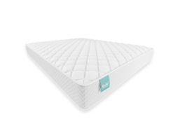 Colchón Viscoelástico 160x200 Cm NALUI One 20 Firmeza Media alta Y Grosor 21cm. Tejido 3d Y Multicapa 8 Airsoftpro, Fabricado En España Blanco