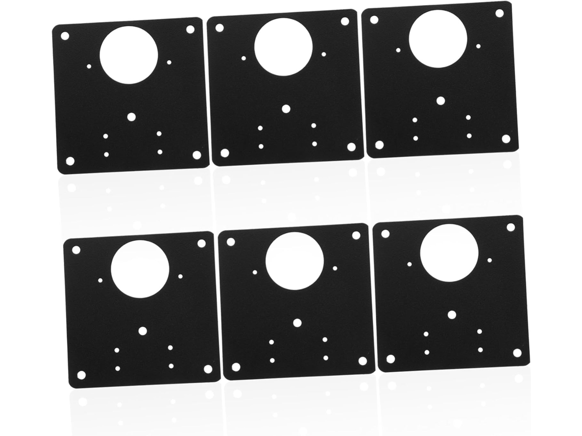 Conjunto De 6 Dobradiças Para Portas Armários Cozinha, Placa Reparo