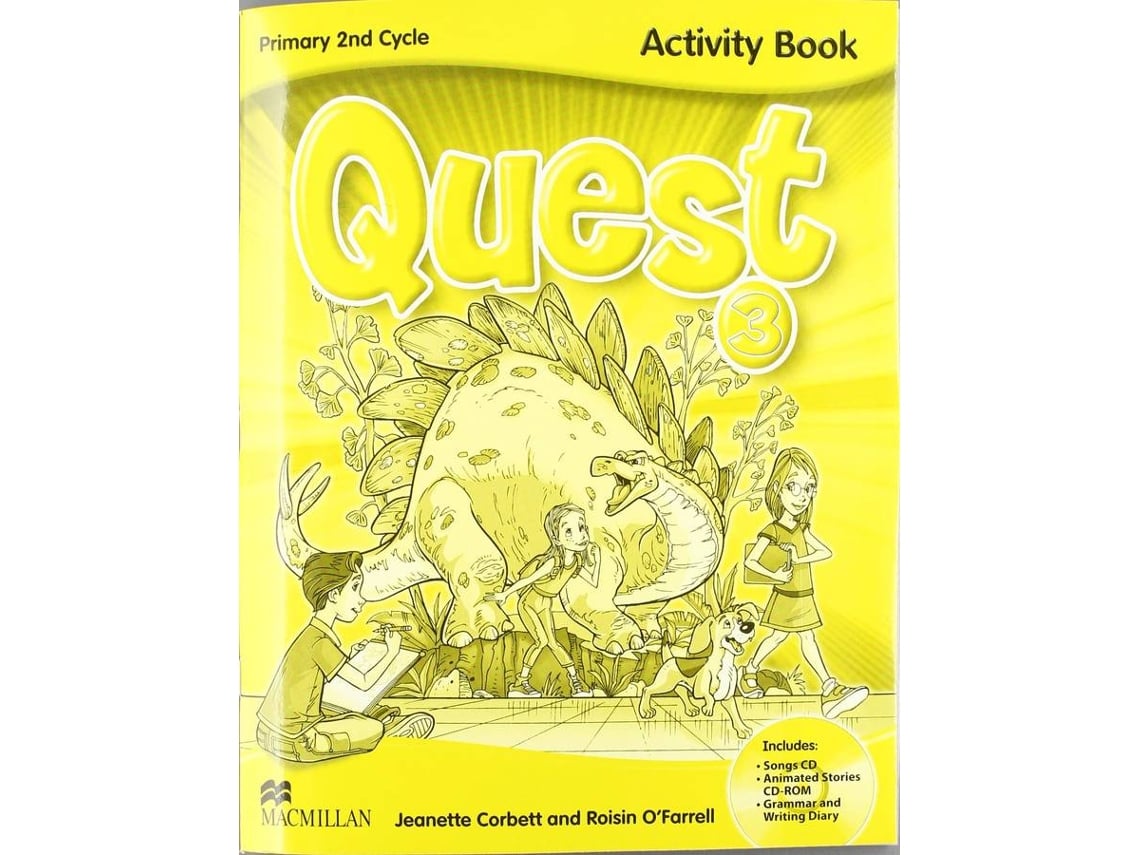 Livro Quest 3 Activity Book de J Corbett (Inglês)