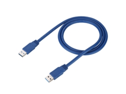 Cabo De Extensão De Dados Super Speed Usb3.0 Macho Para Macho Com Fio De 1m
