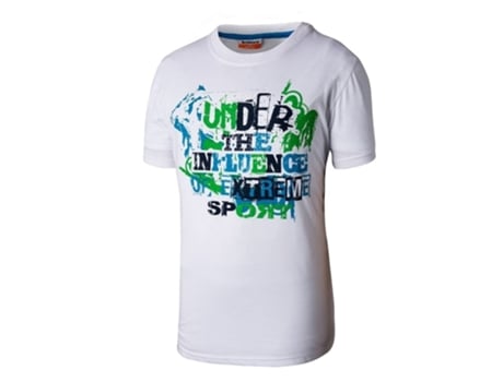 T-shirt De Criança Abery Jagger Branco (4)