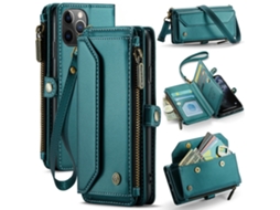 Capa Para Iphone 11 Pro Caseme Pele Sintética Verde
