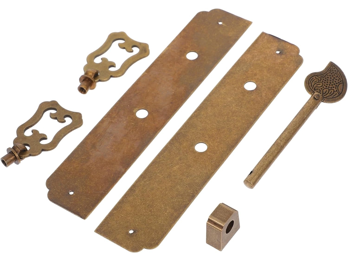 Puxadores De Gaveta Vintage Em Bronze, Resistentes, Para Armários E Portas De Cozinha Banheiro