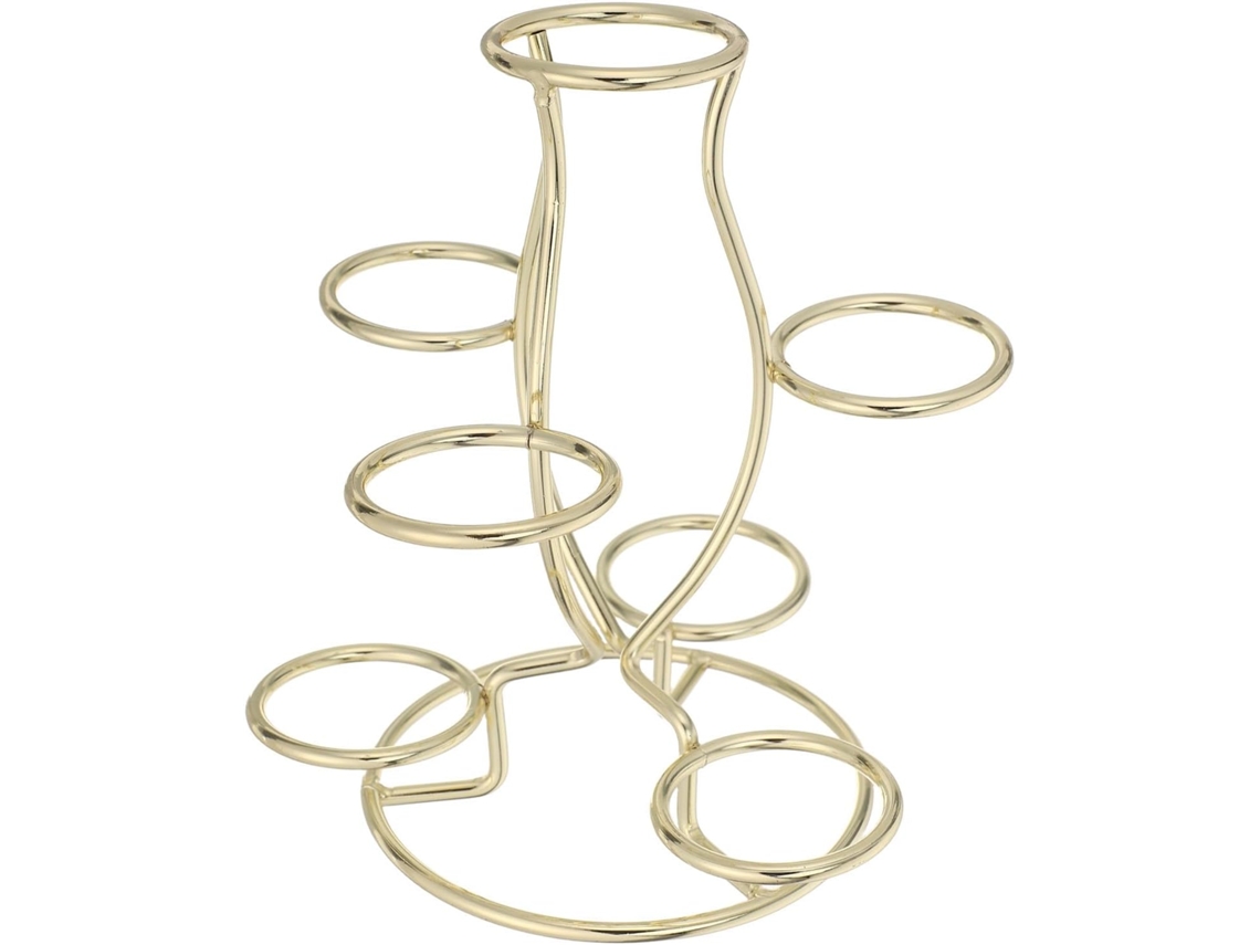 Suporte Genérico De Metal Para Pequena Bola Cristal, Base Dourada Para Esfera De Cristal, Expositor De Esfera Metal Para