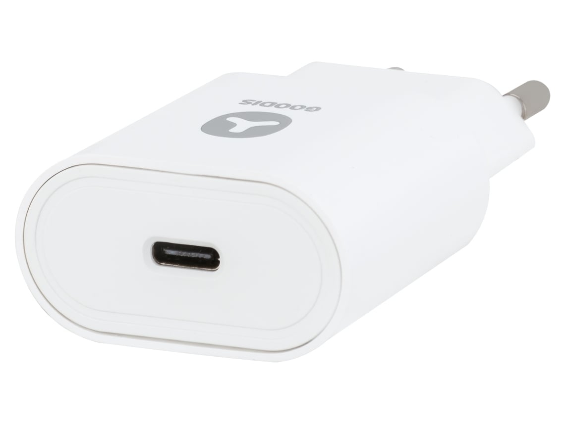 Carregador GOODIS Type-C 18W Branco (Outlet Caixa Aberta)