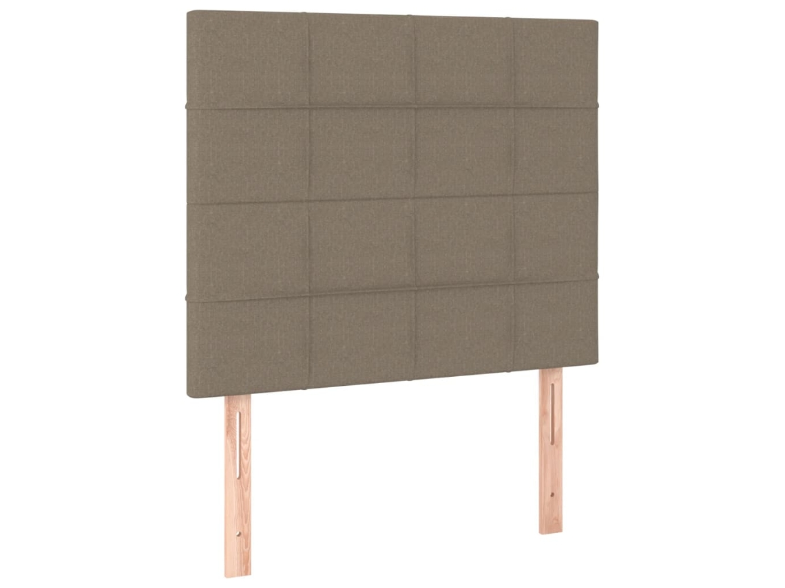 Cabeceira Taupe 100x5x118/128 cm MAISON EXCLUSIVE em tecido