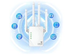 Extensor Wifi Novo Repetidor Wifi 2024 Amplificador Wifi 1200 Mbps Amplificador Wifi Doméstico De Banda Dupla De 5 Ghz E 2 4 Ghz Até 4.000 Yizhood