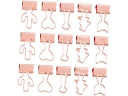 Porta Papel Zerodeko Criativo Em Metal Dourado Com 15 Alfinetes Resistentes Para Artigos De Papelaria, Ideal Para