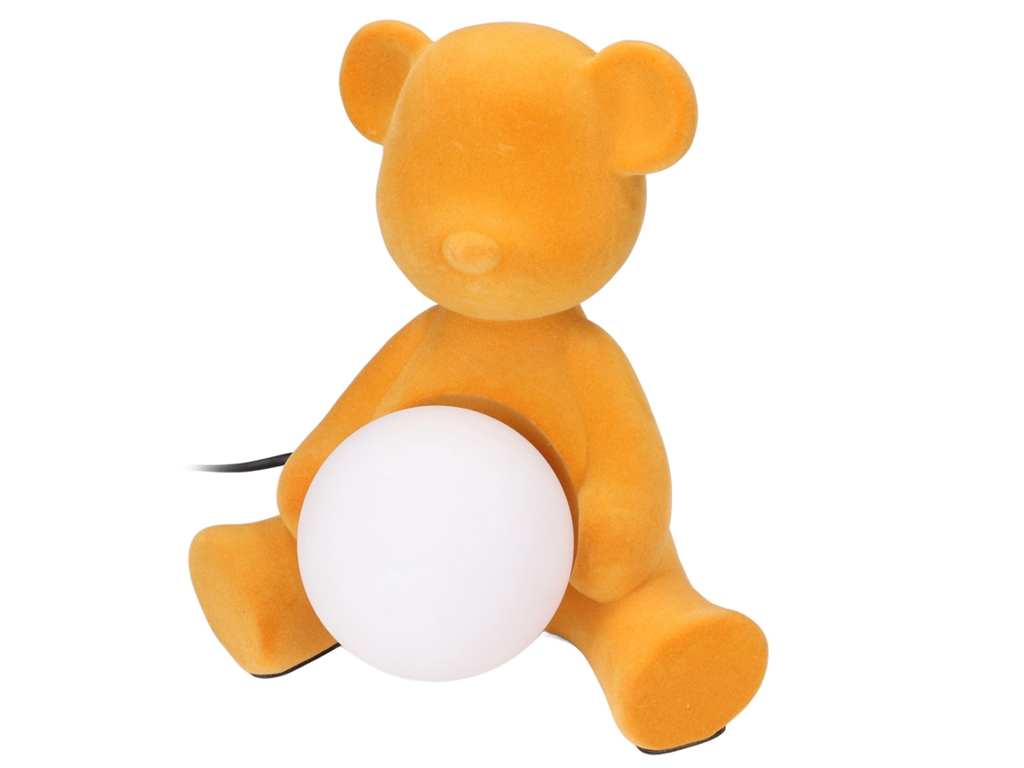 Lâmpada Mesa Infantil Teddy Led 3 Cores Plugue Cn 220v