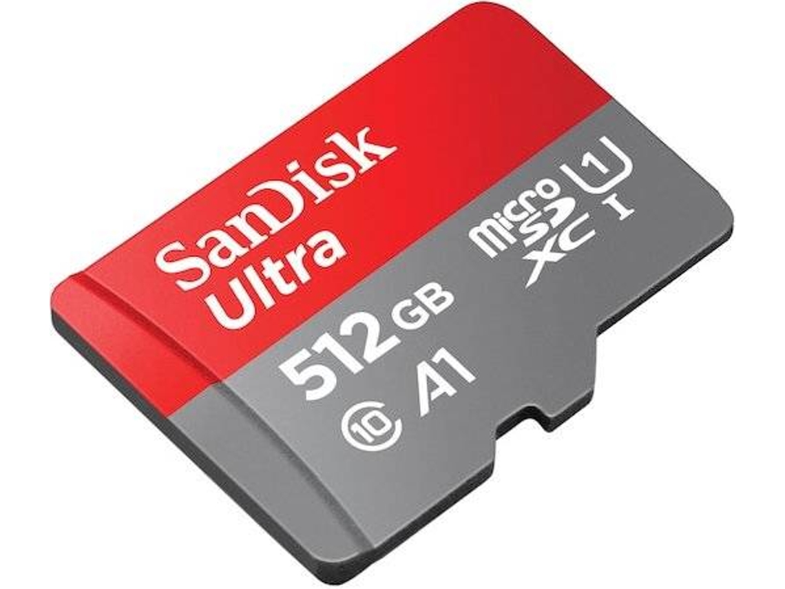 Cartão de Memória Micro SDXC SANDISK Extreme (512 GB - 150MB/s) + Adaptador