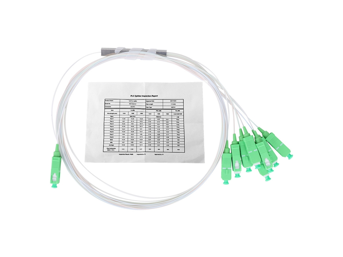 Divisor de Fibra Óptica S/MARCA 1x8, Monomodo