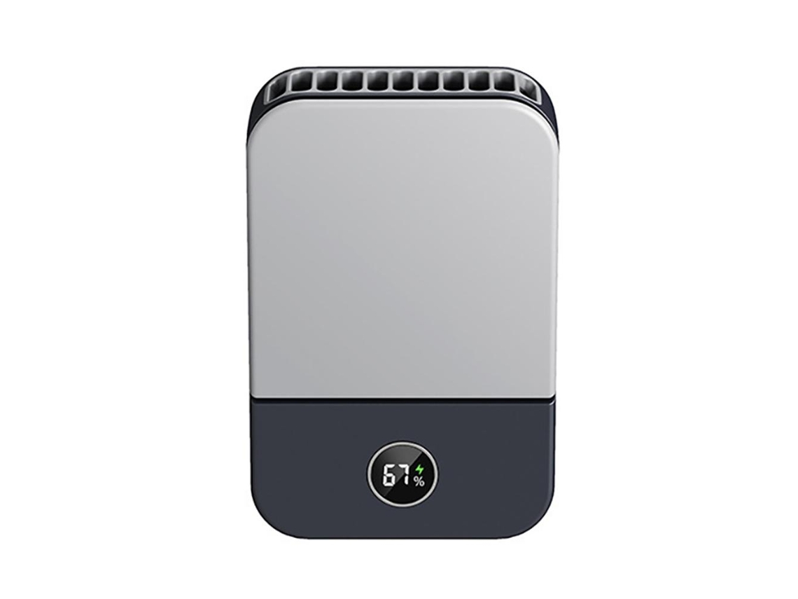 Ventilador De Pescoço Laxiscreed Usb, Compacto, Leve E Recarregável Para Conforto