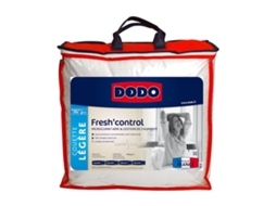 Edredão Fresh Control DODO (Branco - Tecido e veludo - 240x220x5 cm)