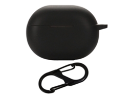 Capa De Silicone Soundpeats Engine 4 Com Fivela Para Evitar Que Você A Perca Preto Brilvibera