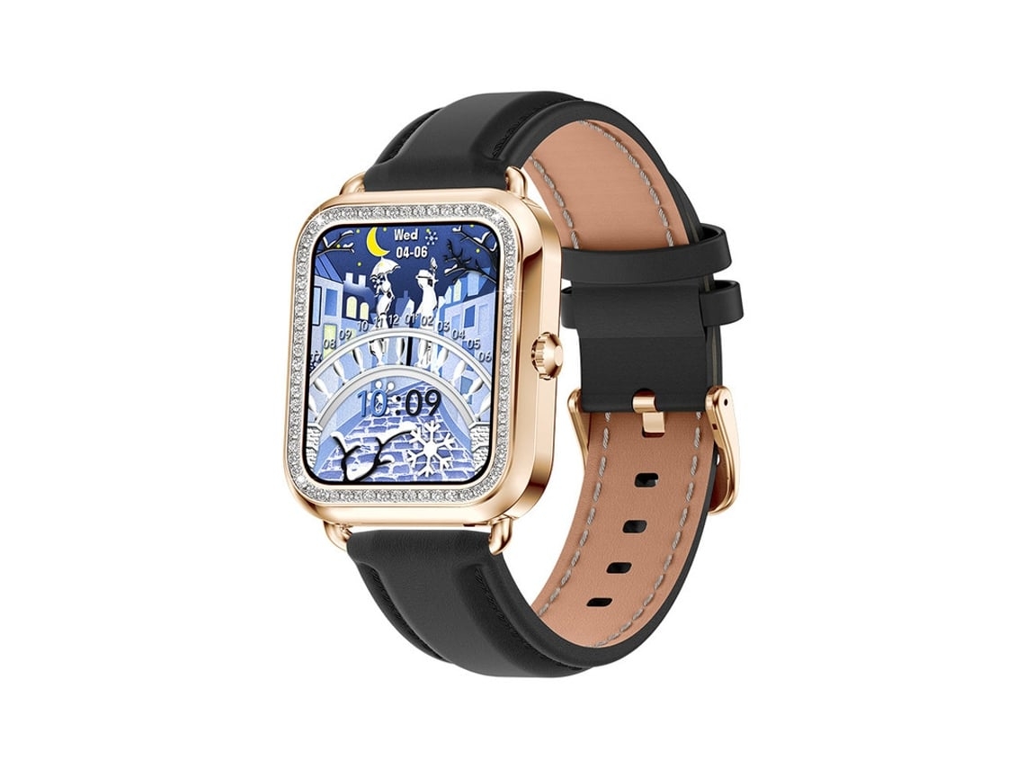 Smartwatch de 1,59 Polegadas Ip67 À Prova DÁgua 25 Dias em Standby para Ios e Android Preto YEMAESRE