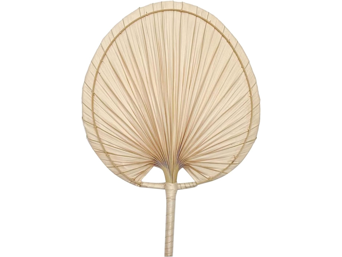 Leque Portátil De Verão, Decoração Artesanal Em Rattan, Tecido À Mão Para Praia, De Parede Para Ambientes