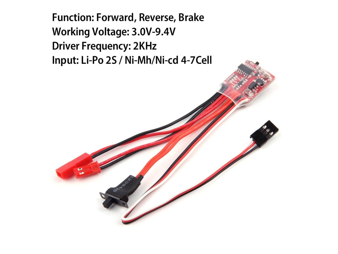 Controlador Esc De 30a Laxiscreed Para Carro E Barco Rc De Alta Performance