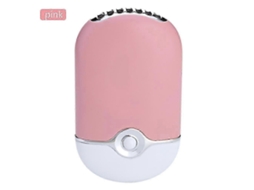 Secador de Unhas, Mini Ventilador para Cílios Postiços e Cabelo, com Carregamento Usb e Outras Funções Portáteis de Maquiagem BRILVIBERA ( Rosa)