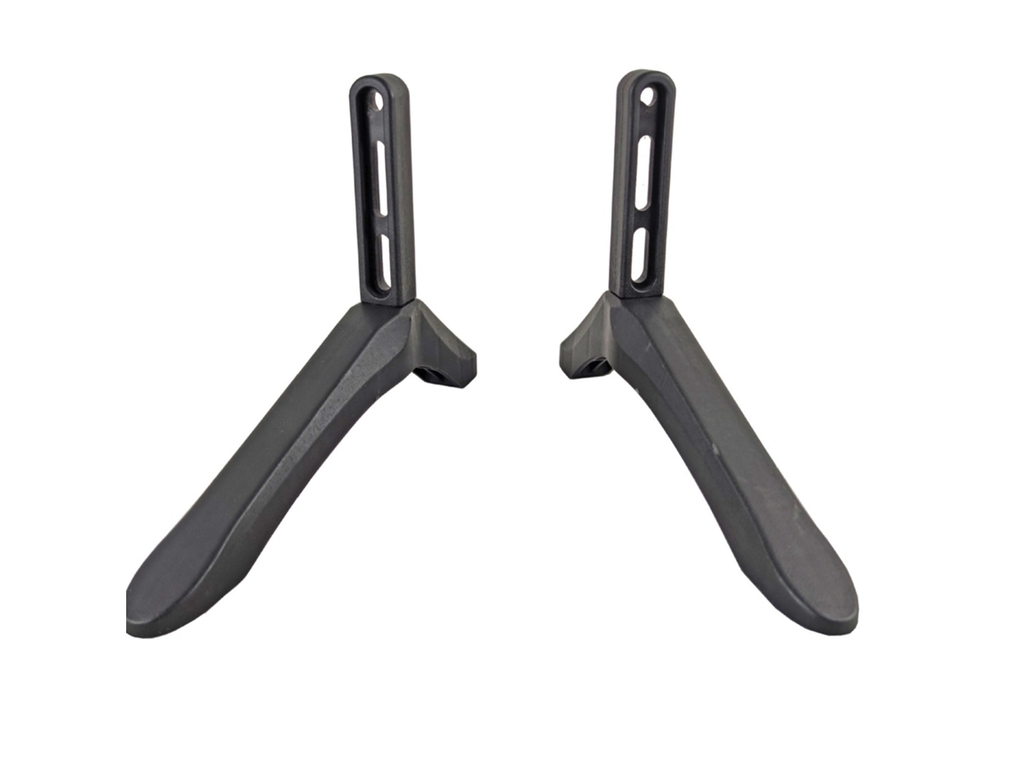 Pés Para Mesa De Tv, Altura Ajustável Para Tv, Base Antiderrapante, Ideal Para Sistemas De Entretenimento Doméstico, Preto Slowmoose
