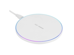 Carregador Sem Fio Fast Para Samsung Yizhood Branco