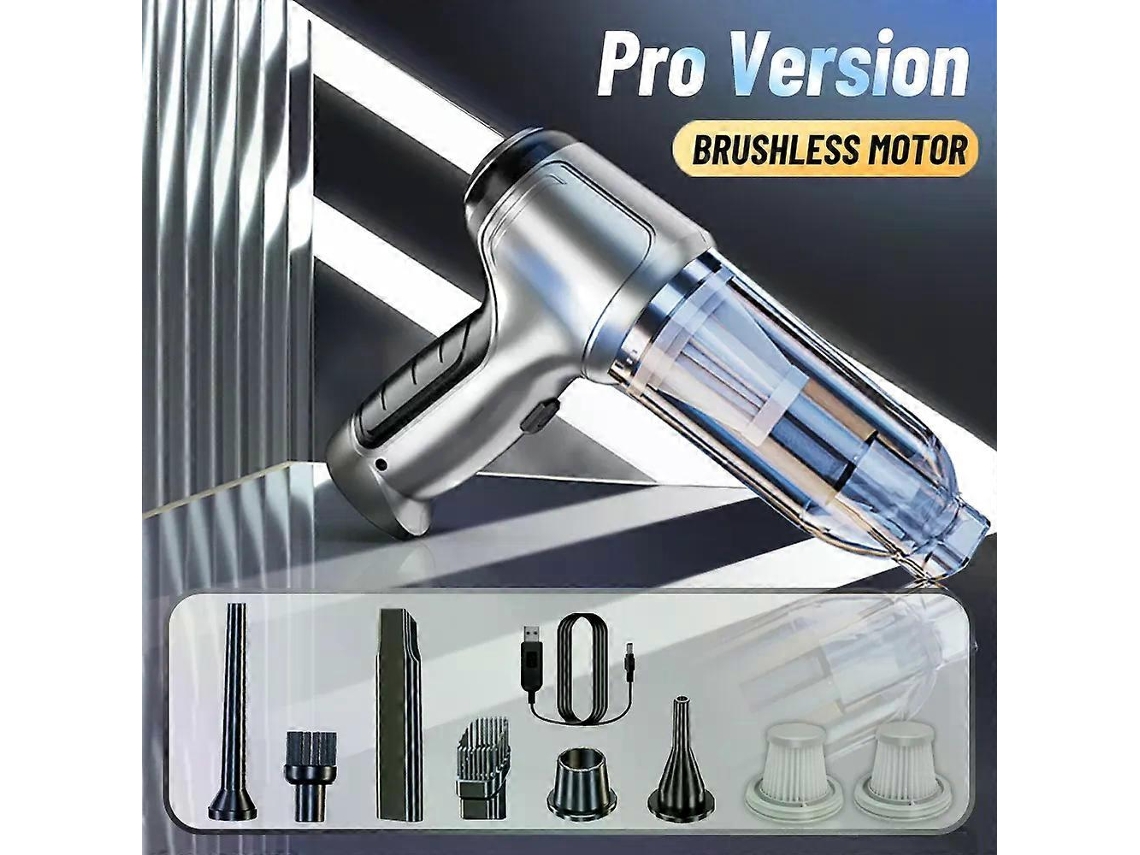Aspirador De Pó Automotivo 95000pa, Potente Máquina De Limpeza Portátil Sem Fio, Robô Para Eletrodomésticos, Aspirador De Pó Port Aquaforge